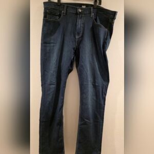 PAIGE Men's Midnight Blue Straight Jeans